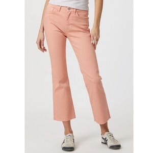 Mavi Jeans Light Salmon Anika High Waist Raw Hem Crop Flare Jeans -Sz 30x27, NWT